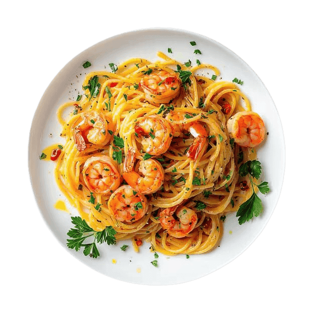 Shrimp Spaghetti 